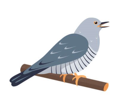 Bird Log Vettoriali, Illustrazioni e Clipart